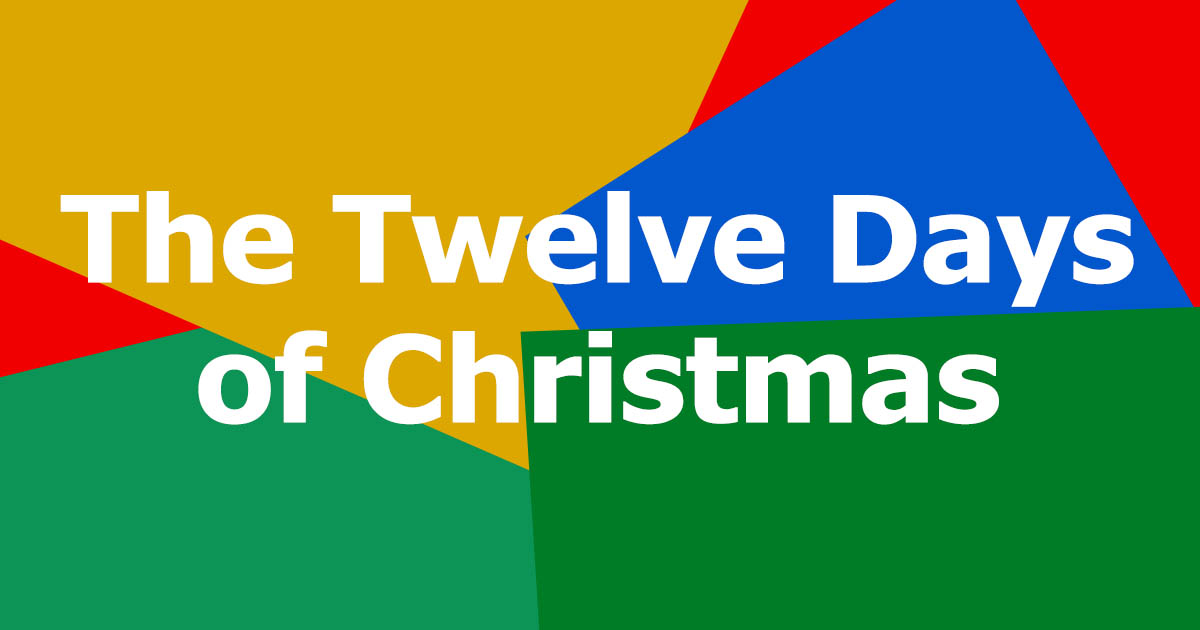Twelve Days of Christmas unit study