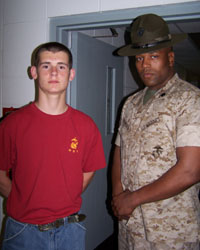 Marine drill instructor