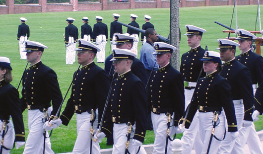 Coast Guard Academy graduation march