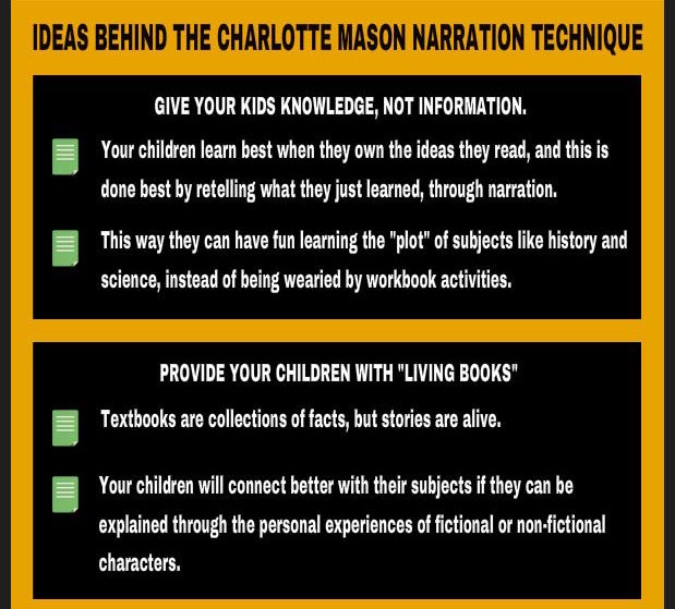 Ideas: Knowledge, not Information; Provide living books.