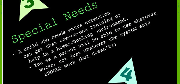 Any special needs can be accommodated