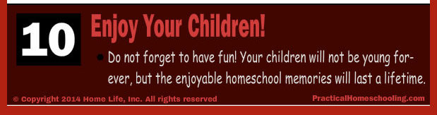 Make sure the job does not keep you from having fun with your children