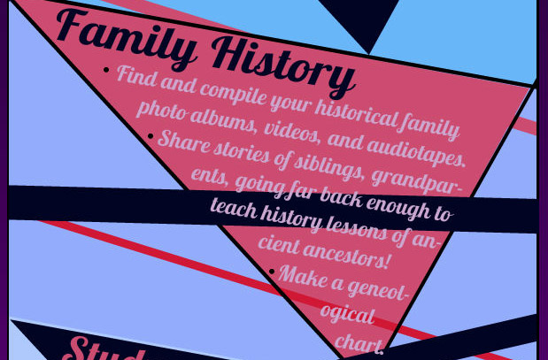 Tell your preschooler stories about the history of his family